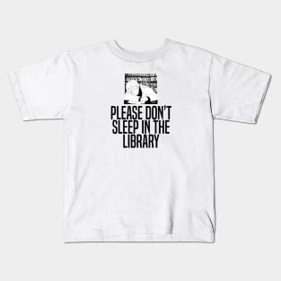 Banana Fish - Ash Lynx Please Don't Sleep in The Library Kids T-Shirt